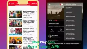 Pure Tuber APK [Latest] ads-free Video, Music Player for Android 1